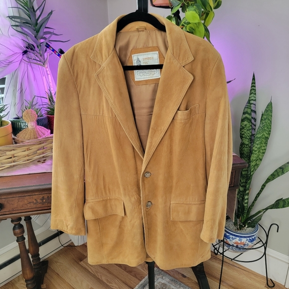 Vintage 70s London Fog Camel Blazee